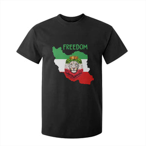 Freedom Iran T Shirt For Kid Patriotic Persian Lion Resistance Movement Gift TS12 Black Print Your Wear