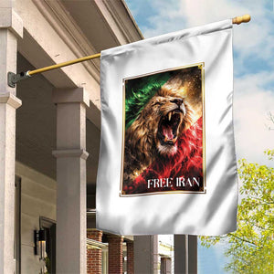 Free Iran Lion Garden Flag Freedom Resistance Solidarity Movement Gift TS12 Print Your Wear