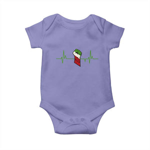 Free Iran Baby Onesie Patriotic Heartbeat Flag Movement Gift TS12 Violet Print Your Wear