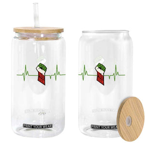 Free Iran Glass Can Patriotic Heartbeat Flag Movement Gift TS12 Print Your Wear