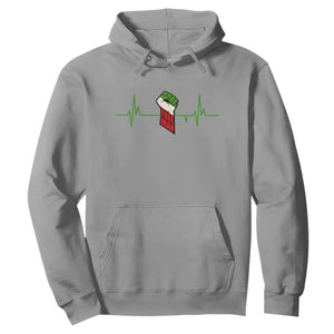 Free Iran Hoodie Patriotic Heartbeat Flag Movement Gift TS12 Sport Gray Print Your Wear