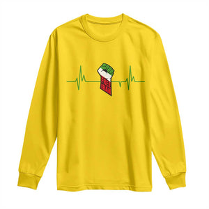 Free Iran Long Sleeve Shirt Patriotic Heartbeat Flag Movement Gift TS12 Daisy Print Your Wear