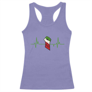 Free Iran Racerback Tank Top Patriotic Heartbeat Flag Movement Gift TS12 Violet Print Your Wear