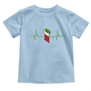Free Iran Toddler T Shirt Patriotic Heartbeat Flag Movement Gift TS12 Light Blue Print Your Wear