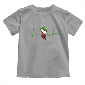 Free Iran Toddler T Shirt Patriotic Heartbeat Flag Movement Gift TS12 Sport Gray Print Your Wear