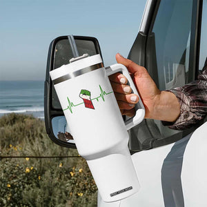 Free Iran Tumbler With Handle Patriotic Heartbeat Flag Movement Gift TS12 Print Your Wear
