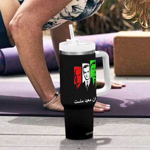 Pahlavi Kings Of Iran Tumbler With Handle Iran Is Our Temple Patriotic Resistance TS12 Print Your Wear