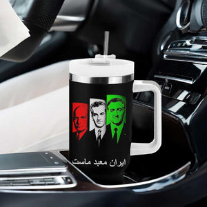 Pahlavi Kings Of Iran Tumbler With Handle Iran Is Our Temple Patriotic Resistance TS12 Print Your Wear