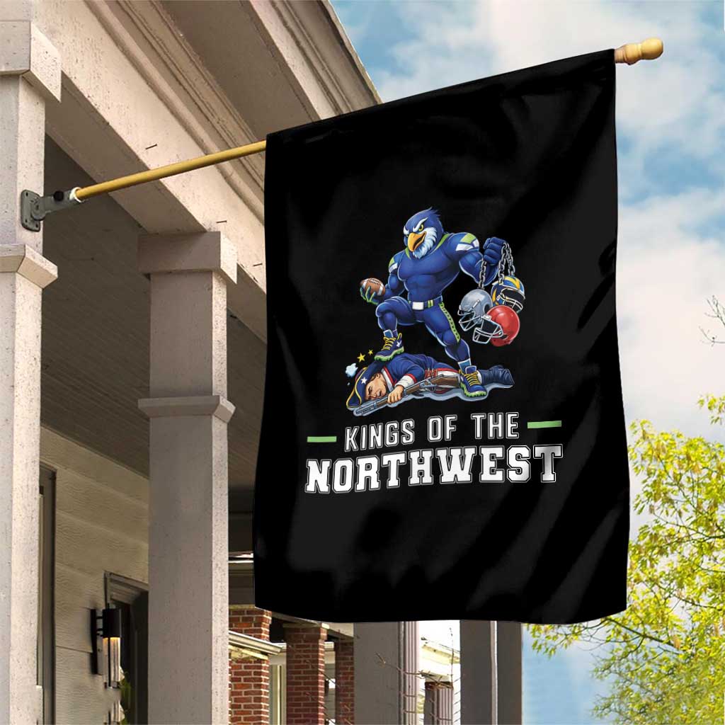 Kings Of The Northwest Garden Flag Funny Seattle Dominates New England TS12 Print Your Wear