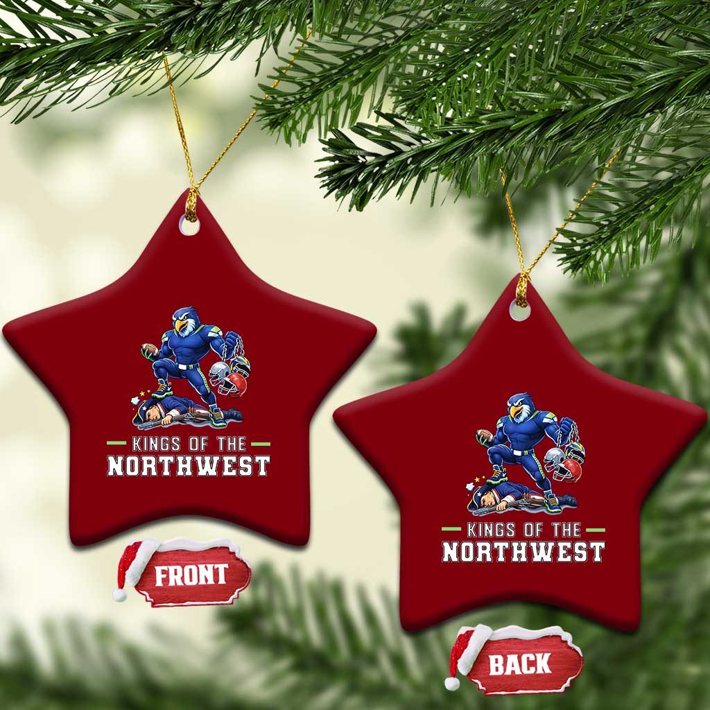 Kings Of The Northwest Ceramic Ornament Funny Seattle Dominates New England TS12 Print Your Wear