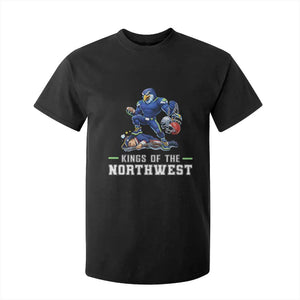 Kings Of The Northwest T Shirt For Kid Funny Seattle Dominates New England TS12 Black Print Your Wear