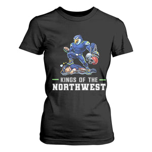 Kings Of The Northwest T Shirt For Women Funny Seattle Dominates New England TS12 Black Print Your Wear