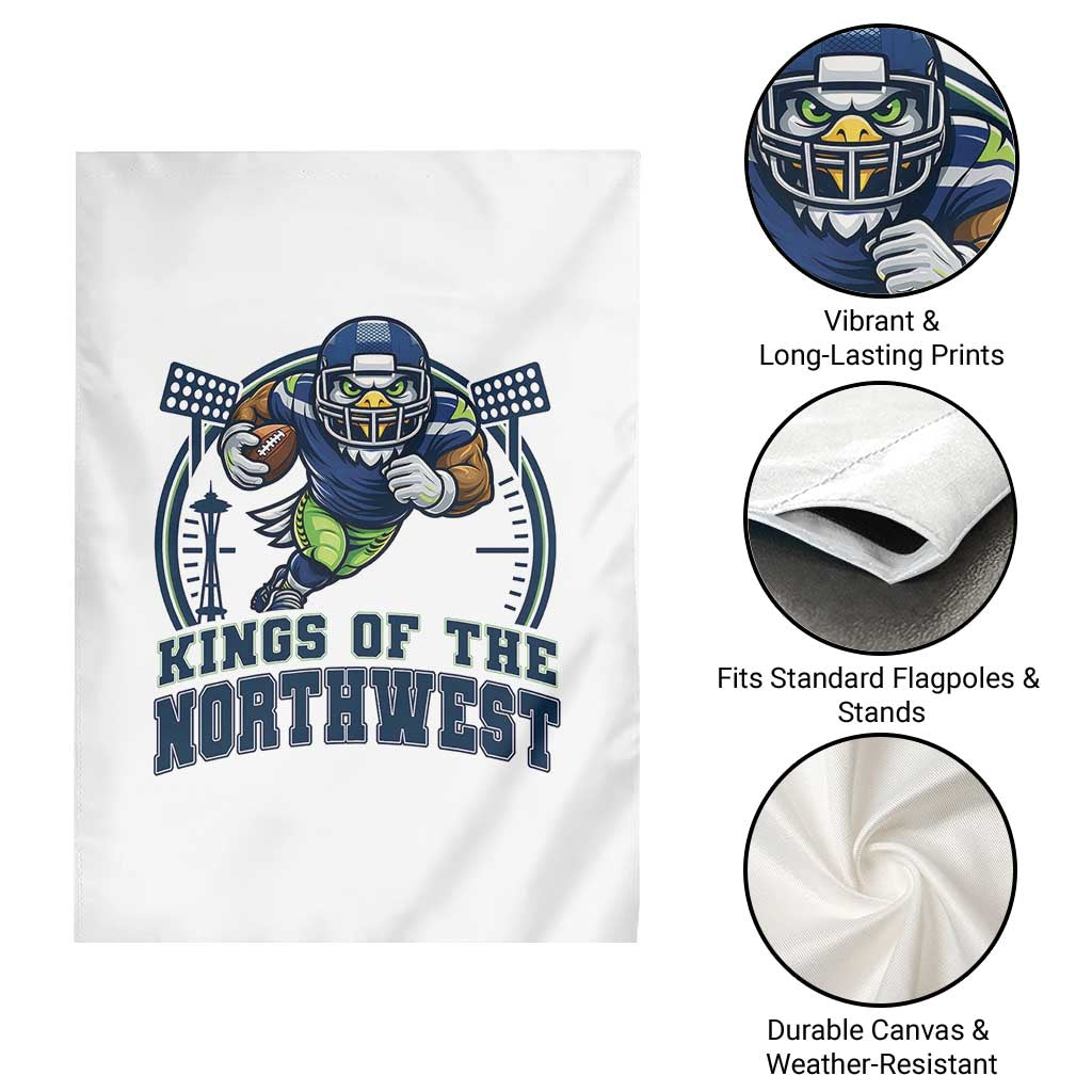 Kings Of The Northwest Garden Flag 12s Fan Pride TS12 Print Your Wear