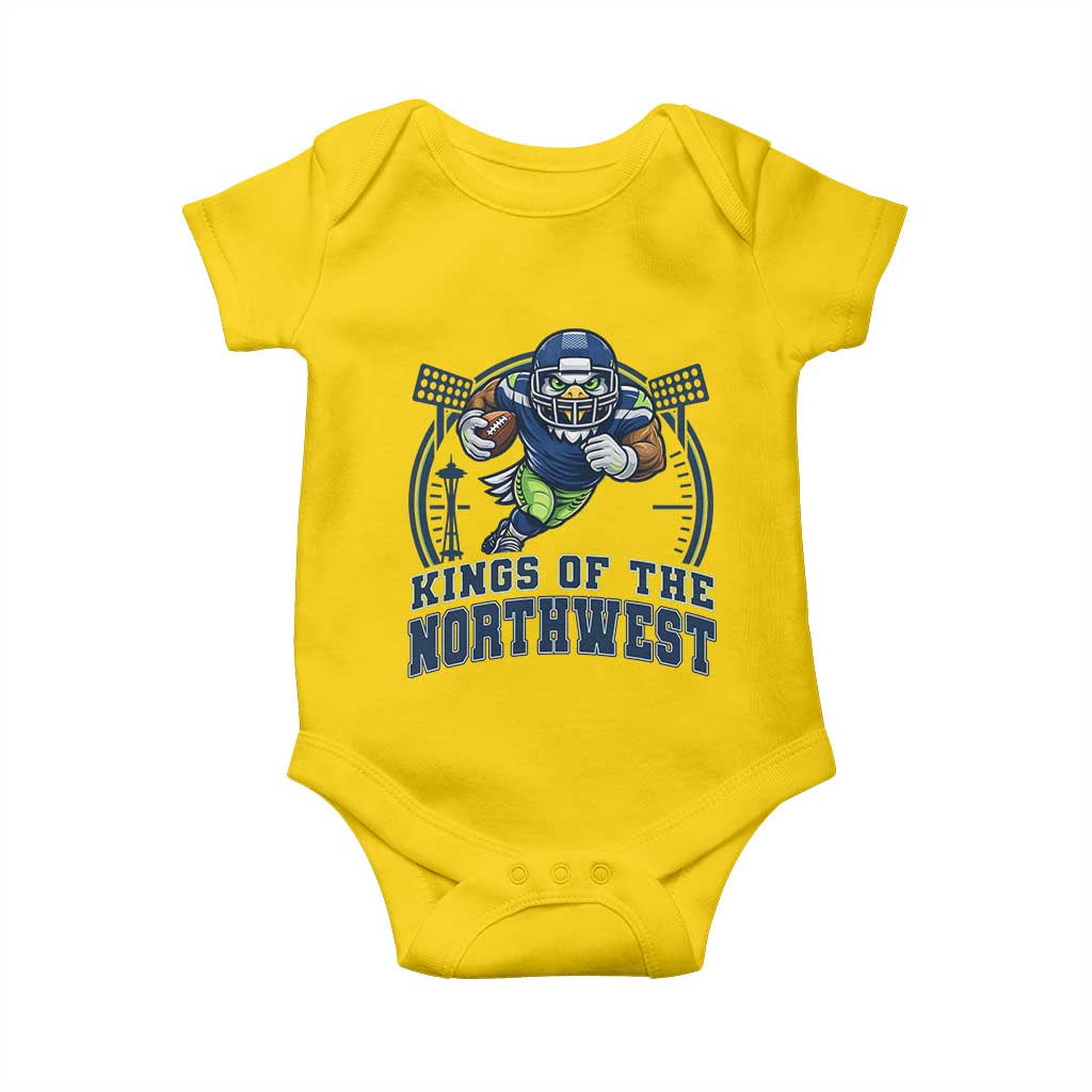 Kings Of The Northwest Baby Onesie 12s Fan Pride TS12 Daisy Print Your Wear