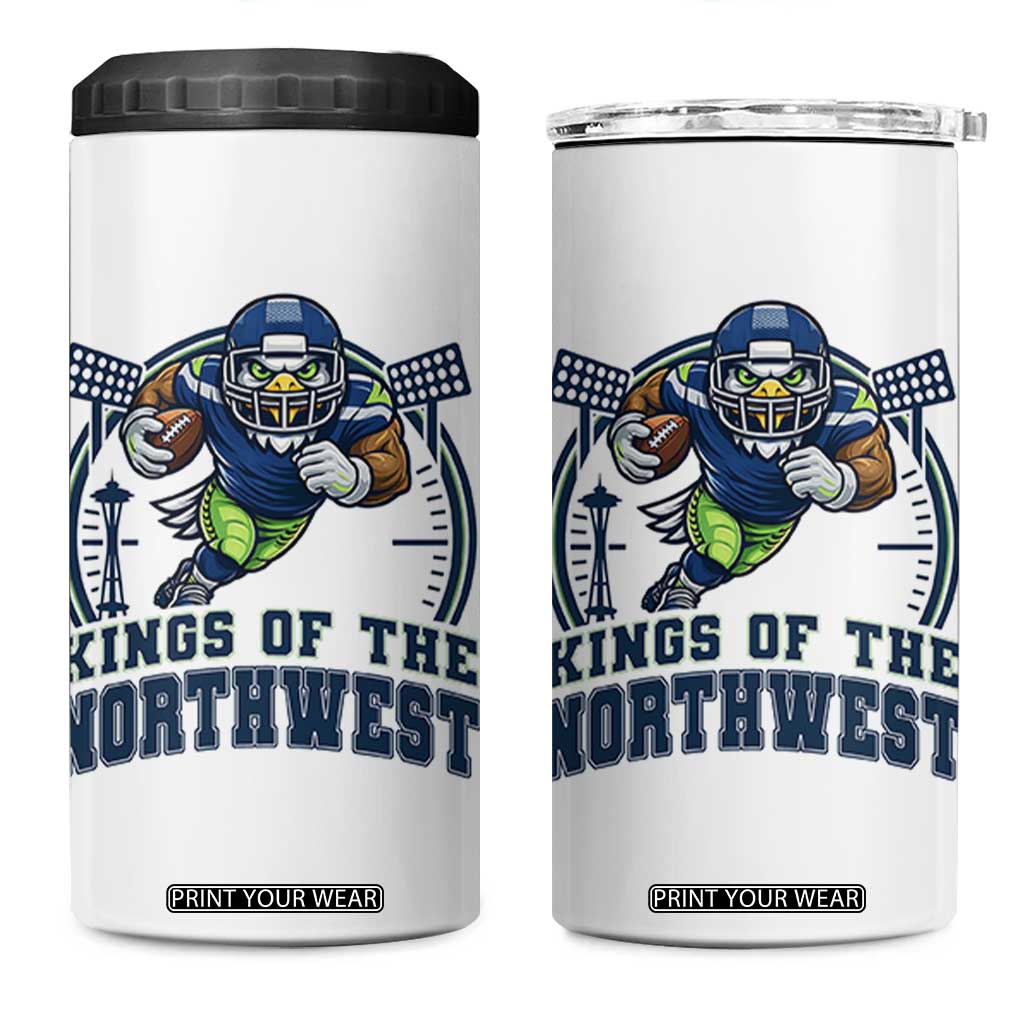 Kings Of The Northwest 4 in 1 Can Cooler Tumbler 12s Fan Pride TS12 One Size: 16 oz White Print Your Wear