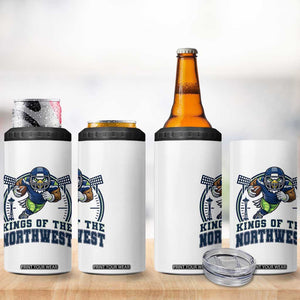 Kings Of The Northwest 4 in 1 Can Cooler Tumbler 12s Fan Pride TS12 Print Your Wear