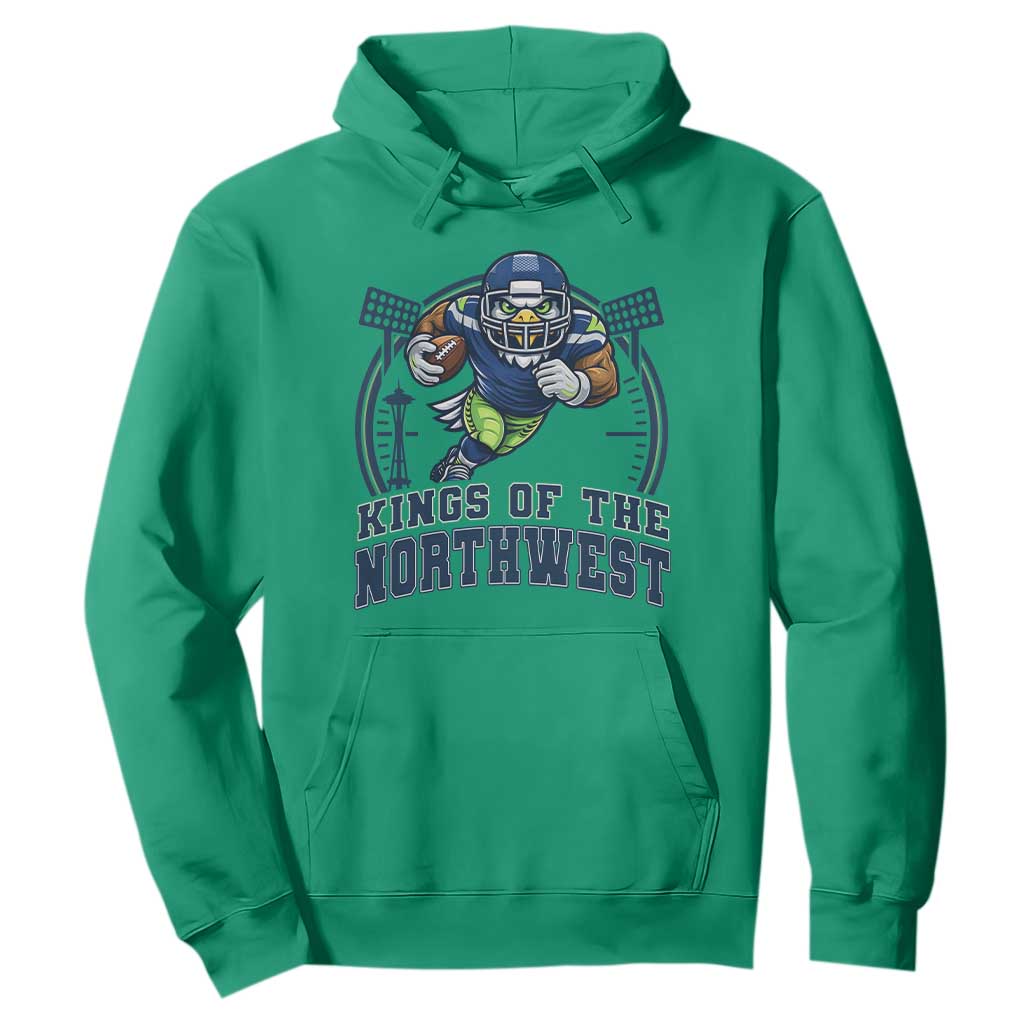 Kings Of The Northwest Hoodie 12s Fan Pride TS12 Irish Green Print Your Wear