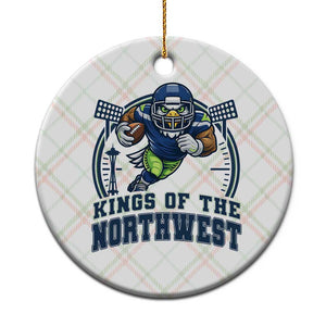 Kings Of The Northwest Ceramic Ornament 12s Fan Pride TS12 1pc Christmas Plaid Print Your Wear