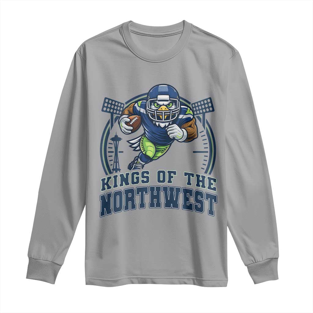 Kings Of The Northwest Long Sleeve Shirt 12s Fan Pride TS12 Sport Gray Print Your Wear