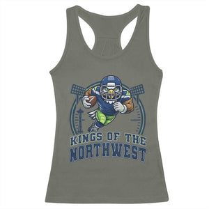 Kings Of The Northwest Racerback Tank Top 12s Fan Pride TS12 Military Green Print Your Wear