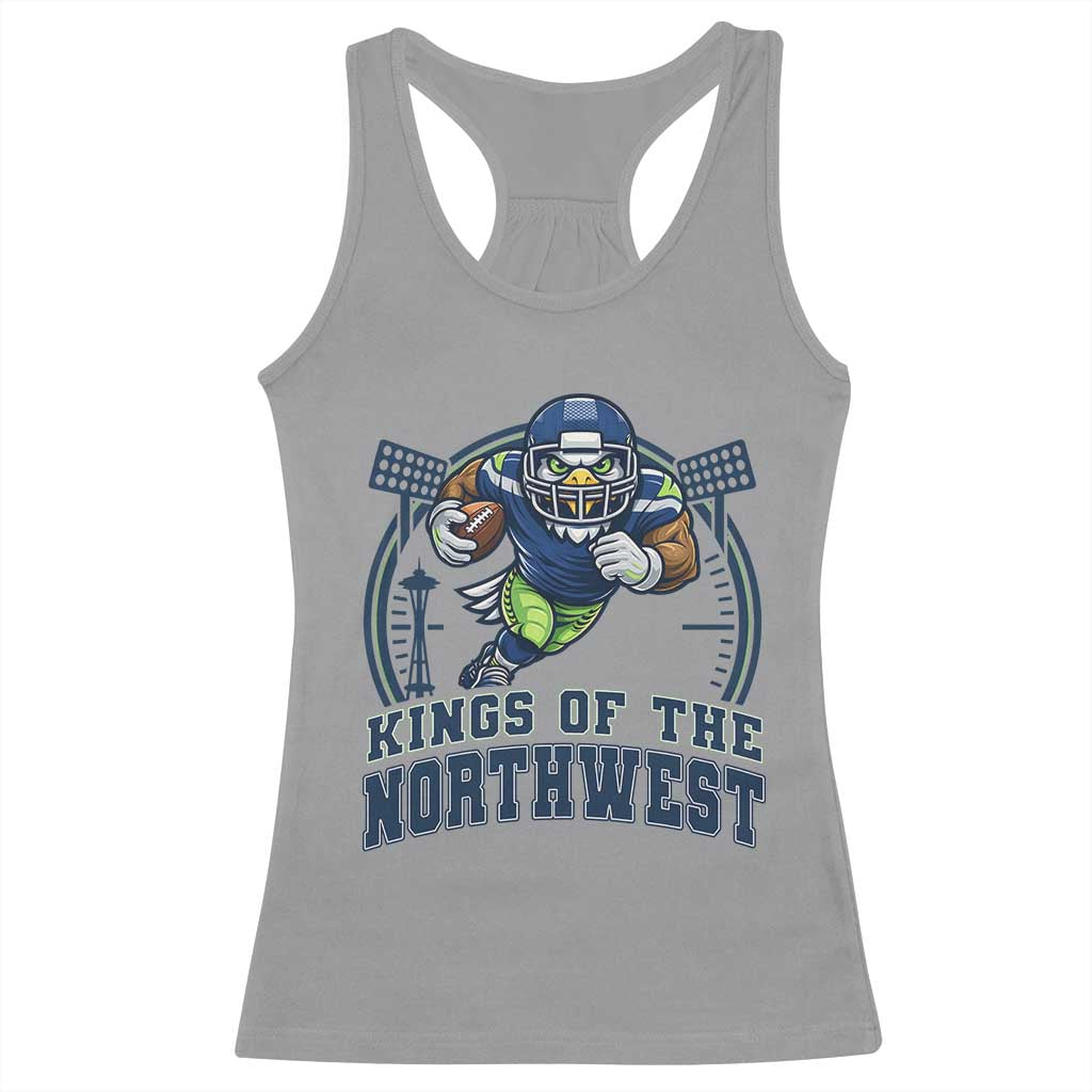 Kings Of The Northwest Racerback Tank Top 12s Fan Pride TS12 Sport Gray Print Your Wear