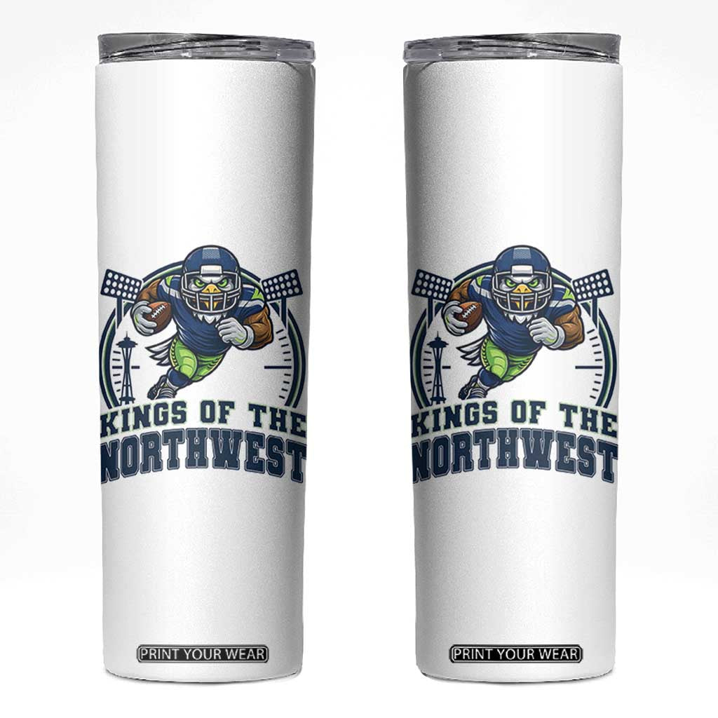 Kings Of The Northwest Skinny Tumbler 12s Fan Pride TS12 White Print Your Wear