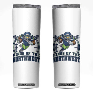 Kings Of The Northwest Skinny Tumbler 12s Fan Pride TS12 White Print Your Wear
