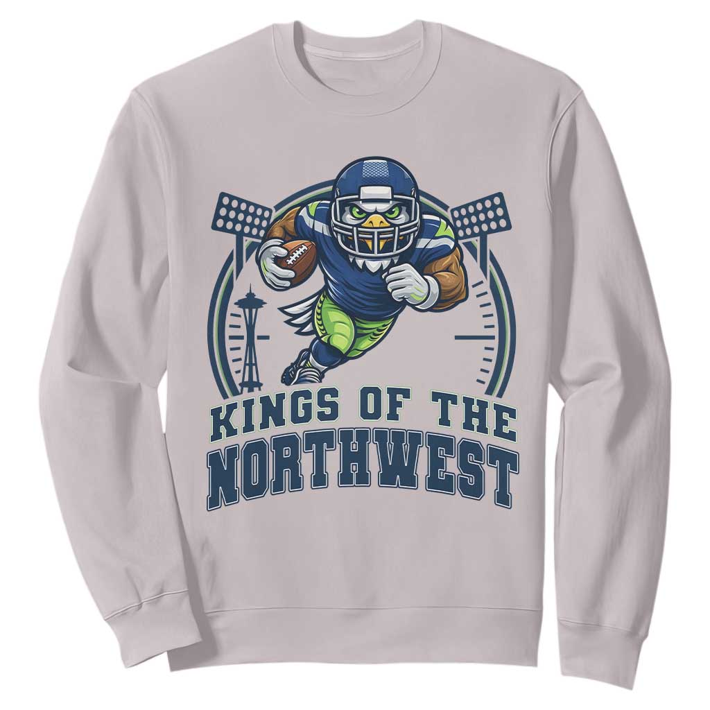 Kings Of The Northwest Sweatshirt 12s Fan Pride TS12 Ice Gray Print Your Wear