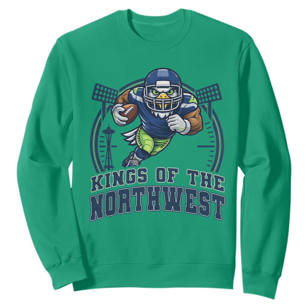 Kings Of The Northwest Sweatshirt 12s Fan Pride TS12 Irish Green Print Your Wear