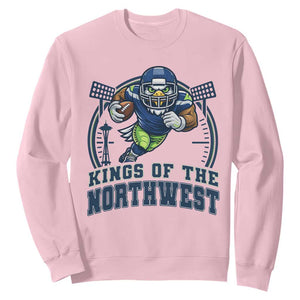 Kings Of The Northwest Sweatshirt 12s Fan Pride TS12 Light Pink Print Your Wear