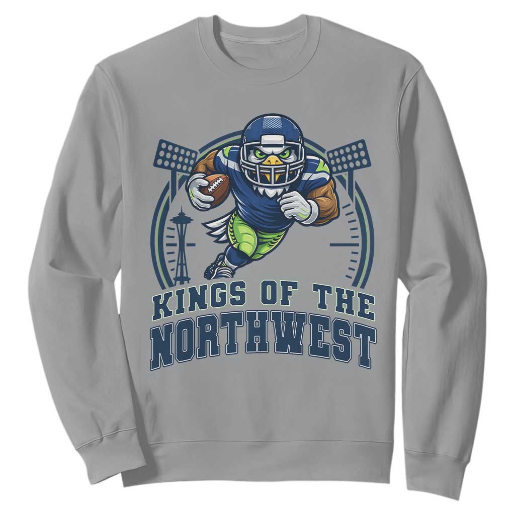 Kings Of The Northwest Sweatshirt 12s Fan Pride TS12 Sport Gray Print Your Wear