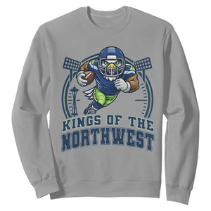 Kings Of The Northwest Sweatshirt 12s Fan Pride TS12 Sport Gray Print Your Wear