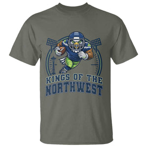 Kings Of The Northwest T Shirt 12s Fan Pride TS12 Military Green Print Your Wear