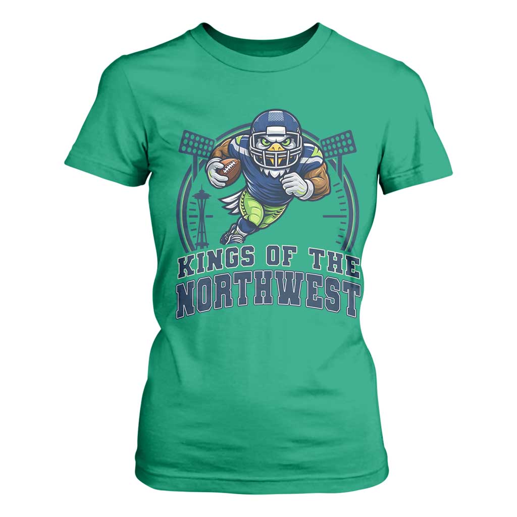 Kings Of The Northwest T Shirt For Women 12s Fan Pride TS12 Irish Green Print Your Wear