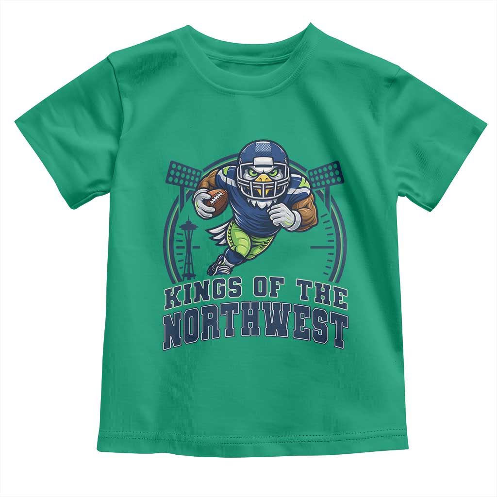Kings Of The Northwest Toddler T Shirt 12s Fan Pride TS12 Irish Green Print Your Wear