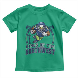 Kings Of The Northwest Toddler T Shirt 12s Fan Pride TS12 Irish Green Print Your Wear
