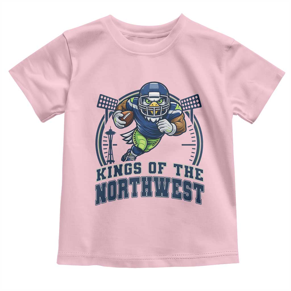 Kings Of The Northwest Toddler T Shirt 12s Fan Pride TS12 Light Pink Print Your Wear