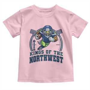 Kings Of The Northwest Toddler T Shirt 12s Fan Pride TS12 Light Pink Print Your Wear
