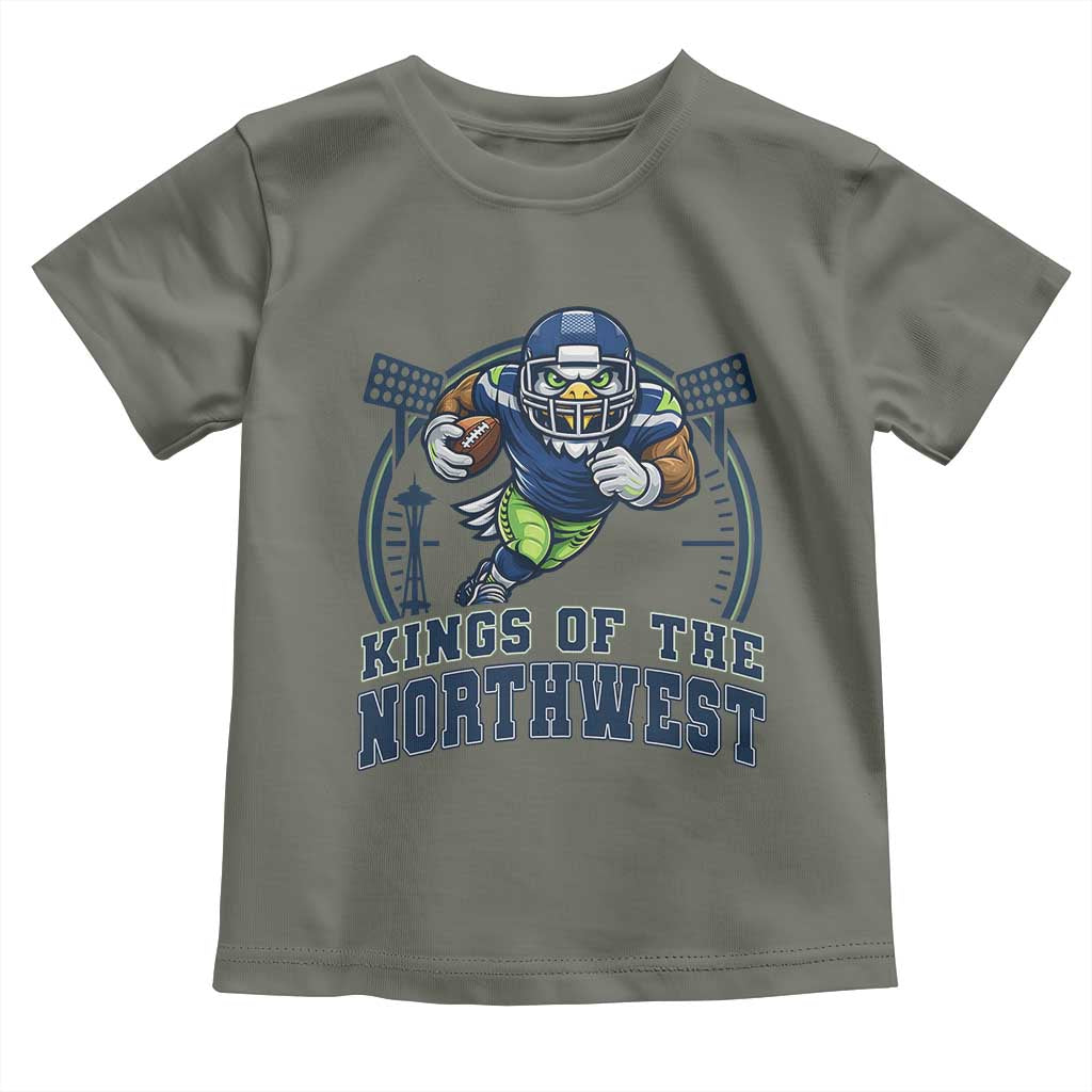Kings Of The Northwest Toddler T Shirt 12s Fan Pride TS12 Military Green Print Your Wear