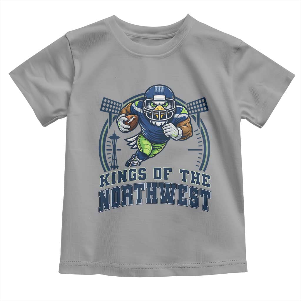 Kings Of The Northwest Toddler T Shirt 12s Fan Pride TS12 Sport Gray Print Your Wear