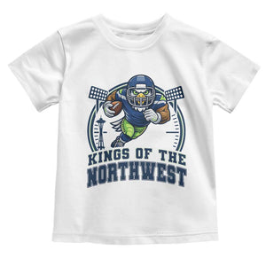 Kings Of The Northwest Toddler T Shirt 12s Fan Pride TS12 White Print Your Wear