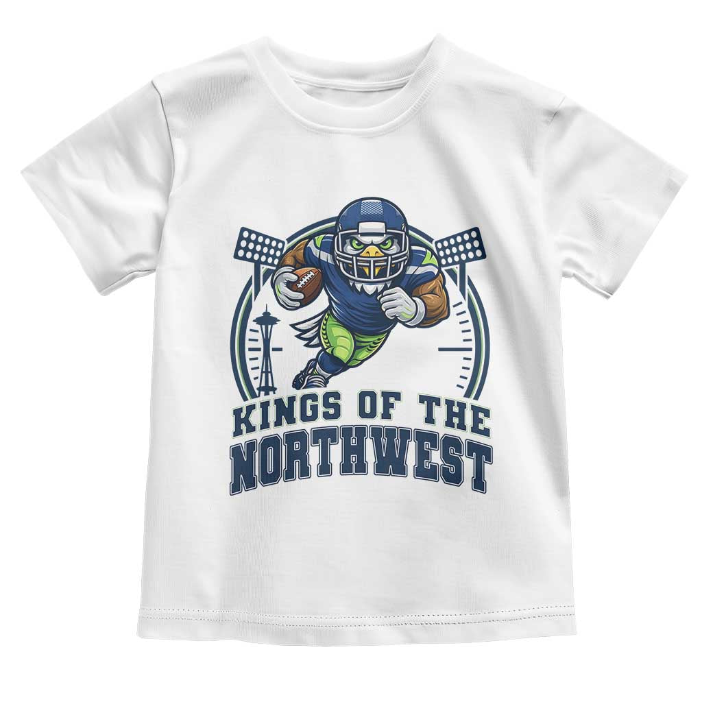 Kings Of The Northwest Toddler T Shirt 12s Fan Pride TS12 White Print Your Wear