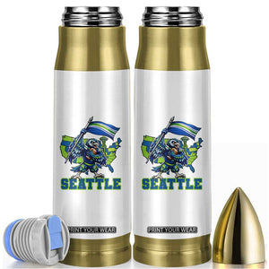 Pacific Northwest Football Pride Bullet Tumbler Seattle Fan TS12 White Print Your Wear