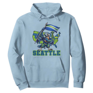 Pacific Northwest Football Pride Hoodie Seattle Fan TS12 Light Blue Print Your Wear