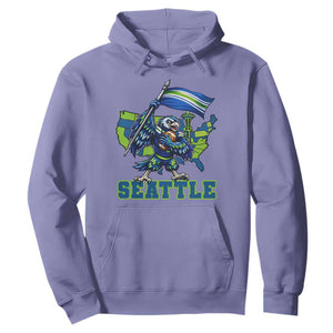 Pacific Northwest Football Pride Hoodie Seattle Fan TS12 Violet Print Your Wear