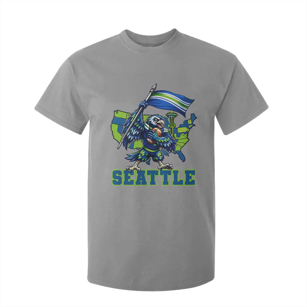 Pacific Northwest Football Pride T Shirt For Kid Seattle Fan TS12 Sport Gray Print Your Wear