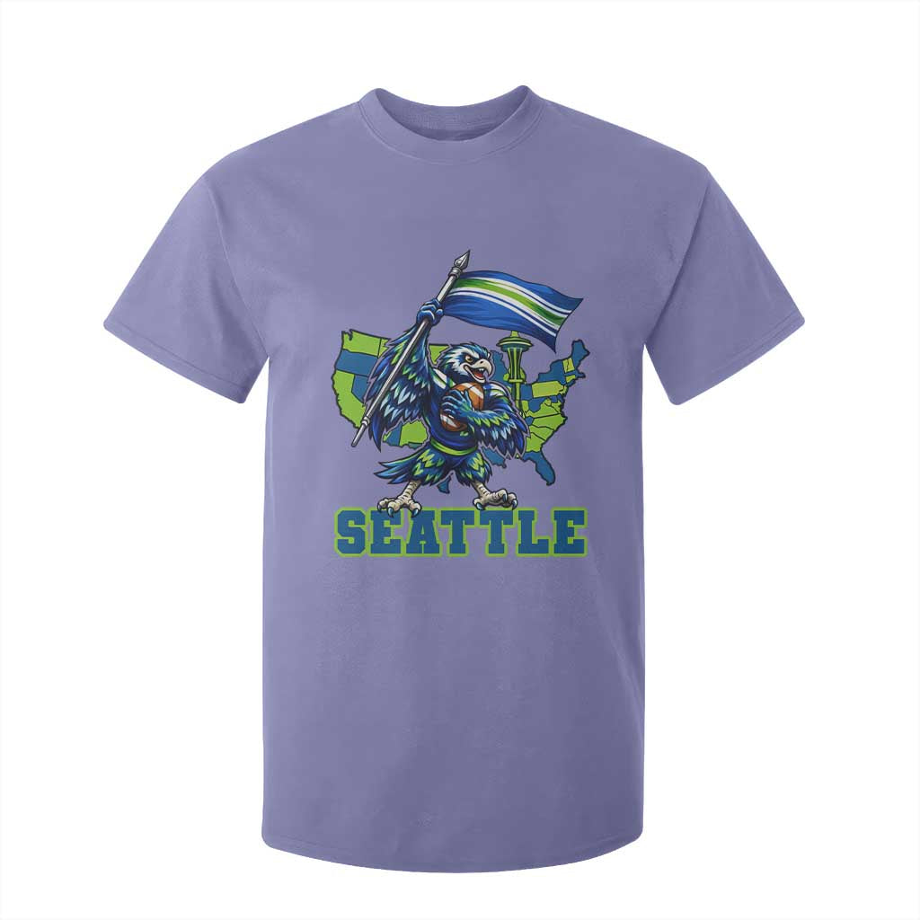 Pacific Northwest Football Pride T Shirt For Kid Seattle Fan TS12 Violet Print Your Wear