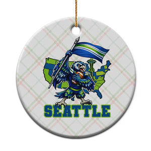 Pacific Northwest Football Pride Ceramic Ornament Seattle Fan TS12 1pc Christmas Plaid Print Your Wear