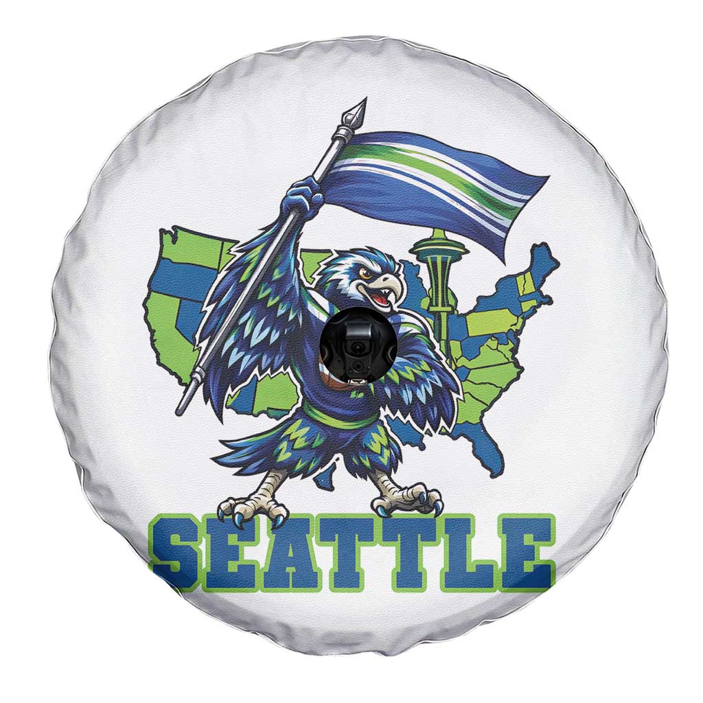 Pacific Northwest Football Pride Spare Tire Cover Seattle Fan TS12 Print Your Wear