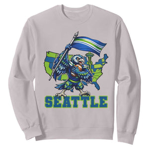 Pacific Northwest Football Pride Sweatshirt Seattle Fan TS12 Ice Gray Print Your Wear